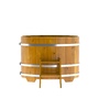 Купель BentWood овальная из лиственницы (0,69х1,31 м.), h=1 м. Натуральная Рустик для купания фото - 4 BentWood овальная из лиственницы (0,69х1,31 м.), h=1 м. Натуральная Рустик купель фото фото - 4