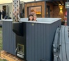 Фурако Polar Spa ELITE QUATTRO 180 квадратная с интегрированной печью для 4 человек (термососна светлая) с доставкой фото - 15 Купель Фурако Polar Spa ELITE QUATTRO 180 квадратная с интегрированной печью для 4 человек (термососна светлая) фото фото - 15